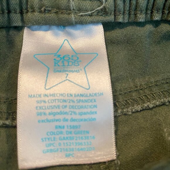 365 Kids Pants Green Size 7 - Picture 4 of 4